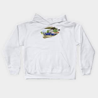 GT Detroit Print Kids Hoodie